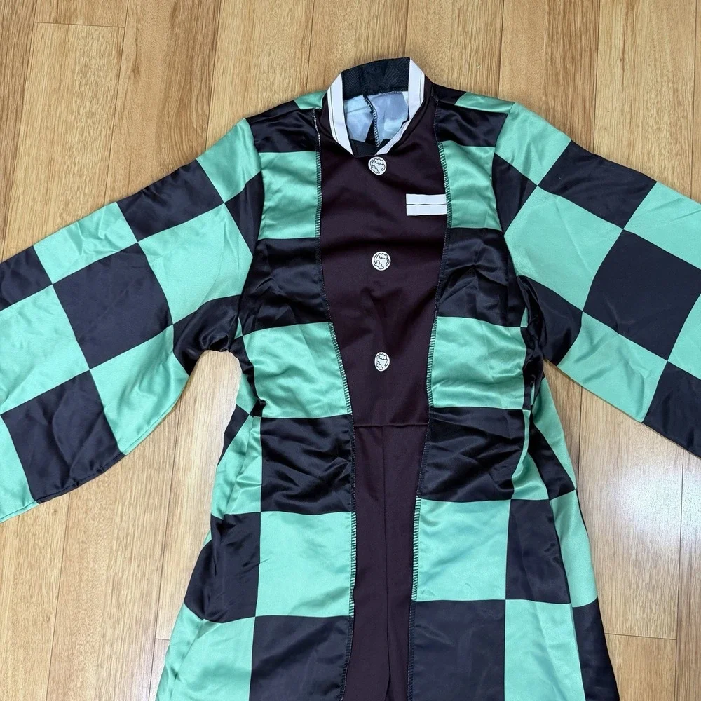 InSpirit Designs Demon Slayer Tanjiro Kamado jumpsuit costume Size XL 14-16